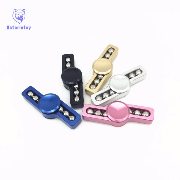 Tri Fidget Hand Spinner Triangle Torqbar Aluminum alloy  Puzzle Finger Toy EDC Focus Fidget Spinner  HP5 latest modeling