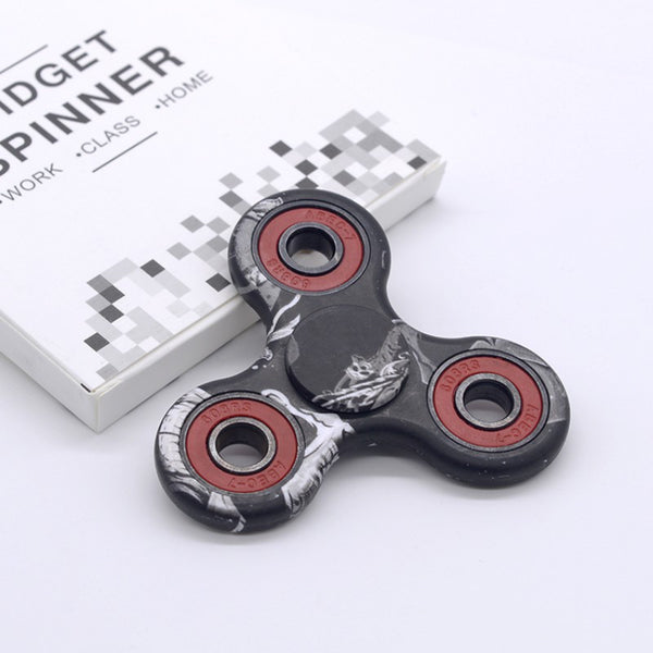 ABS Plastic Finger Spinner Fidget  CUBE EDC Hand Spinner For Autism and ADHD Relief Focus Anxiety Stress Gift Toys