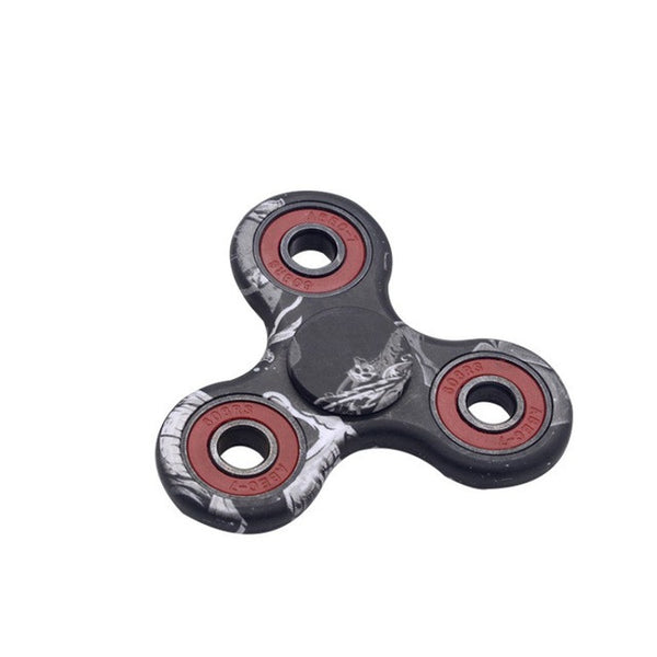 ABS Plastic Finger Spinner Fidget  CUBE EDC Hand Spinner For Autism and ADHD Relief Focus Anxiety Stress Gift Toys