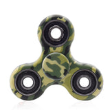 27 Colors 100Pcs/Lot Camo EDC Tri-Spinner Fidgets Toys Finger Spinner For ADHD Stress Wheel Kids Adult Funny antistress Toys