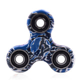 27 Colors 100Pcs/Lot Camo EDC Tri-Spinner Fidgets Toys Finger Spinner For ADHD Stress Wheel Kids Adult Funny antistress Toys