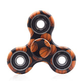 27 Colors 100Pcs/Lot Camo EDC Tri-Spinner Fidgets Toys Finger Spinner For ADHD Stress Wheel Kids Adult Funny antistress Toys