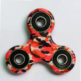 27 Colors 100Pcs/Lot Camo EDC Tri-Spinner Fidgets Toys Finger Spinner For ADHD Stress Wheel Kids Adult Funny antistress Toys