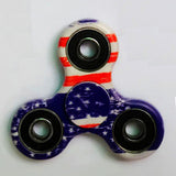 27 Colors 100Pcs/Lot Camo EDC Tri-Spinner Fidgets Toys Finger Spinner For ADHD Stress Wheel Kids Adult Funny antistress Toys