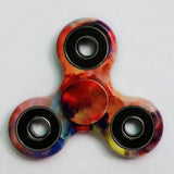27 Colors 100Pcs/Lot Camo EDC Tri-Spinner Fidgets Toys Finger Spinner For ADHD Stress Wheel Kids Adult Funny antistress Toys