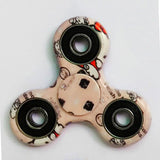 27 Colors 100Pcs/Lot Camo EDC Tri-Spinner Fidgets Toys Finger Spinner For ADHD Stress Wheel Kids Adult Funny antistress Toys